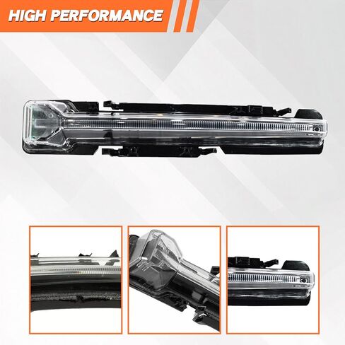 JX RACING Fog Lights Parking Signal Marker Light Assembly Compatible with Ford Taurus 2010-2019 Left Driver and Right Passenger Sides Replacement for FO2521187 FO2520187 AG1Z13200A AG1Z13200B in Kuwait