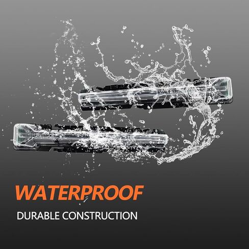 JX RACING Fog Lights Parking Signal Marker Light Assembly Compatible with Ford Taurus 2010-2019 Left Driver and Right Passenger Sides Replacement for FO2521187 FO2520187 AG1Z13200A AG1Z13200B in Kuwait