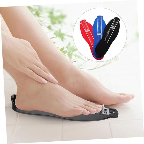 3Pcs Adult Foot Measuring Device UK Size Foot Gauge Ruler for Men and Women Easy to Use for Shoe Fitting in Saudi Arabia