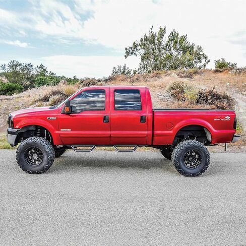 قضبان خطوات Westin 20-11335 Outlaw Drop Nerf تناسب 1999-2016 Ford F250، F-350، F450 Crew Cab Pickup in Kuwait
