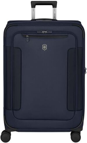 Victorinox Werks Traveler 7.0, Medium Case, 8-Wheel Softside Expandable Travel Case, Navy Blue in Saudi Arabia