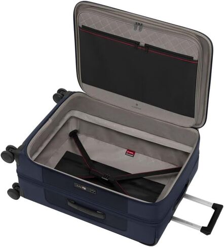 Victorinox Werks Traveler 7.0, Medium Case, 8-Wheel Softside Expandable Travel Case, Navy Blue in Saudi Arabia