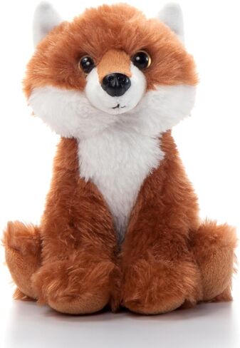 The Petting Zoo Fox Stuffed Animal Plushie, Gifts for Kids, Wild Onez Babiez Zoo Animals, Fox Plush Toy 6 inches in Kuwait