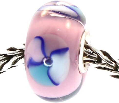 TROLLBEADS Authentic Glass 61197 Pink Bead in Saudi Arabia