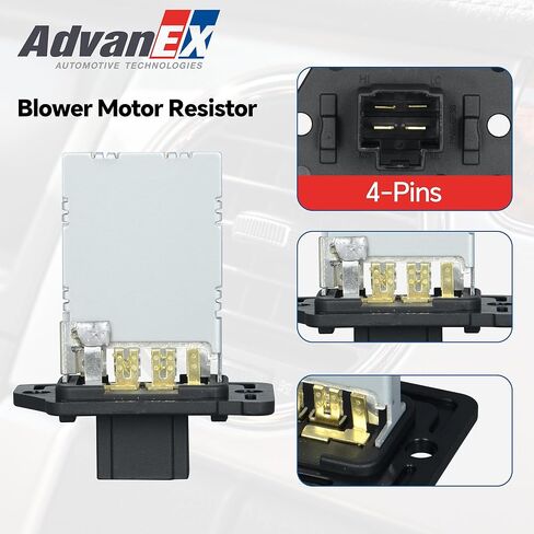 971283K000 مقاوم محرك سخان HVAC متوافق مع Hyundai Elantra/Santa Fe/Sonata Kia Forte/Forte5/Optima/Sorento/Sedona استبدال RU656 in Kuwait