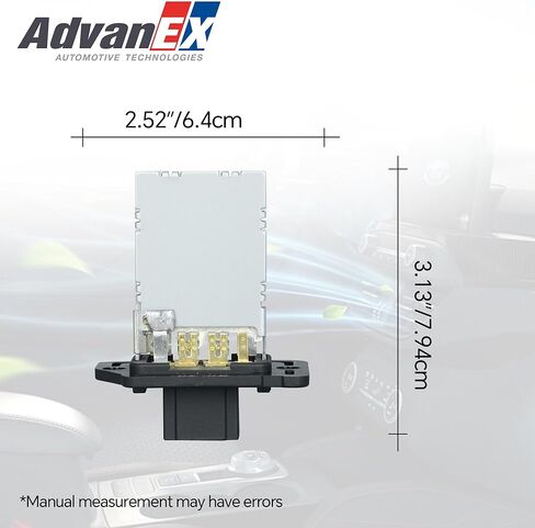 971283K000 مقاوم محرك سخان HVAC متوافق مع Hyundai Elantra/Santa Fe/Sonata Kia Forte/Forte5/Optima/Sorento/Sedona استبدال RU656 in Kuwait