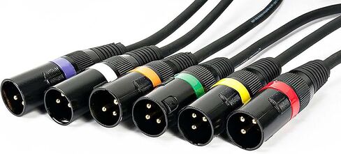 كابل Accu بطول 10 أقدام و3 دبابيس True DMX تم تصنيفه عند 110 أوم من النهاية إلى النهاية لضمان عدم انخفاض الإشارة و25 قدمًا 3 دبوس من كابل DMX الحقيقي تم تصنيفه عند 110 أوم من النهاية إلى النهاية لضمان عدم انخفاض الإشارة in Kuwait