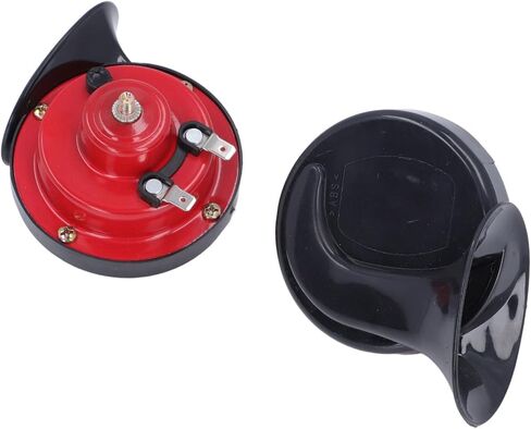 Car Horn Kit, 120db Super Loud Water Electric Snail Horn 12V 120db Universal Loud Snail High Low Tone Car Trumpet for Truck Motorcycle in Saudi Arabia