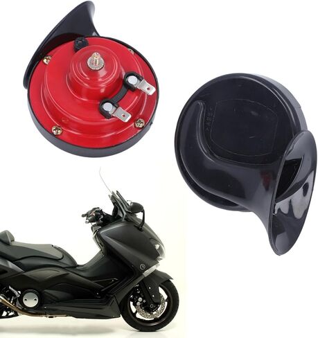 Car Horn Kit, 120db Super Loud Water Electric Snail Horn 12V 120db Universal Loud Snail High Low Tone Car Trumpet for Truck Motorcycle in Saudi Arabia