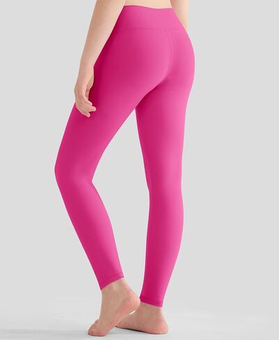 سراويل رياضية للفتيات من DOCUMO ذات خصر عالٍ متقاطعة، سراويل رياضية للأطفال قابلة للتمدد واليوجا والرقص والتمارين الرياضية والجري in Kuwait