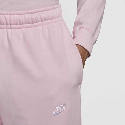 Nike Sportswear Club Fleece Men's Pants (BV2737-663, Pink Foam/Pink Foam/White) in Saudi Arabia