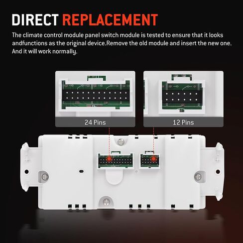 599-211XD Climate Control Module AC Control Panel Fit for 2003-2007 Chevy GMC Buick Cadillac Hummer H2 Vehicle - Silverado Sierra 1500 2500 3500 Tahoe Suburban Avalanche Yukon XL Trailblazer Envoy in Saudi Arabia