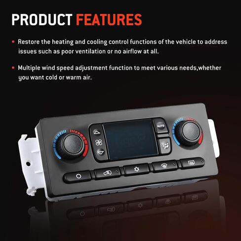 599-211XD Climate Control Module AC Control Panel Fit for 2003-2007 Chevy GMC Buick Cadillac Hummer H2 Vehicle - Silverado Sierra 1500 2500 3500 Tahoe Suburban Avalanche Yukon XL Trailblazer Envoy in Saudi Arabia
