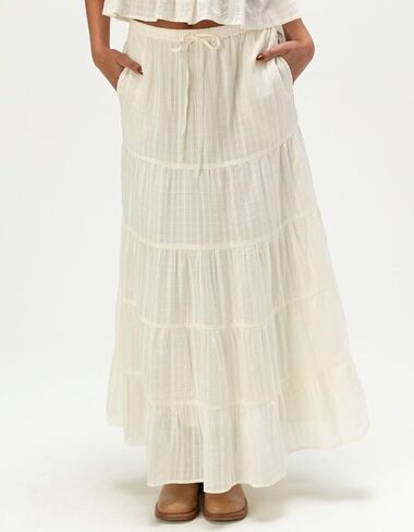 Patrons of Peace Lotus Womens Maxi Skirt in Saudi Arabia
