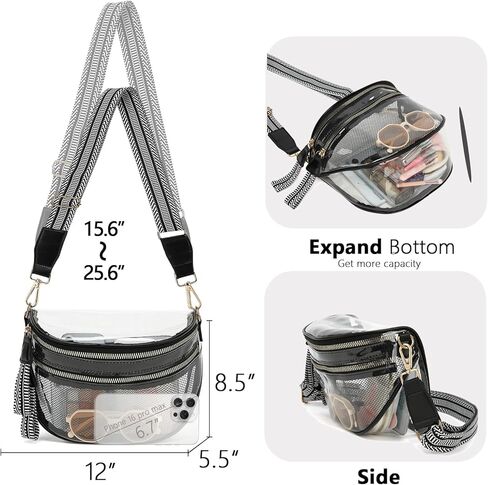 Clear Bum Bag in Saudi Arabia