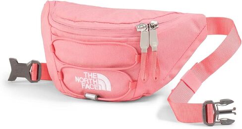 THE NORTH FACE Jester Lumbar Pack - Fanny Pack with Water Repellent Finish, 2.2 Liters, Crossbody Adjustable Strap, Coral Crush Light Heather/Coral Crush, One Size in Saudi Arabia