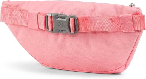 THE NORTH FACE Jester Lumbar Pack - Fanny Pack with Water Repellent Finish, 2.2 Liters, Crossbody Adjustable Strap, Coral Crush Light Heather/Coral Crush, One Size in Saudi Arabia