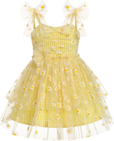 Birthday Dress for 1 Year Old Girl, First Birthday Outfit Sequin Polka Dots Princess Tutu Dress Bow Sleeveless Smoked Dresses for Baby&Toddler Photographs Summer Outfit Pink-Sequin dots 3-4T in Saudi Arabia
