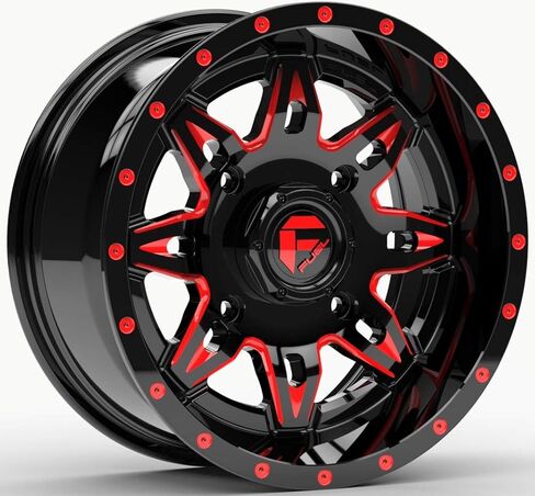 عجلات UTV للوقود أحمر / أسود مقاس 15 بوصة Can-Am Maverick X3 / Pioneer 1000 in Saudi Arabia