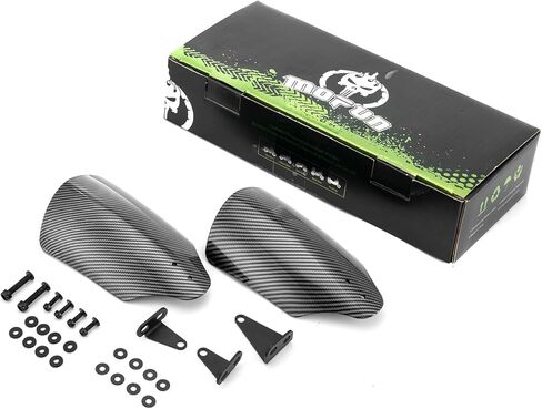 واقيات اليد من Mofun للدراجات النارية من ألياف الكربون متوافقة مع Harley Touring Street Glide Road King Sportster Softail Dyna 1995-2025 (مناسبة لأنماط القابض الهيدروليكي والكابل) in Kuwait