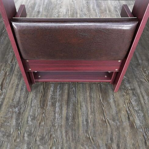 FixtureDisplays 32X20X20" Prayer Bench, Padded Kneeler with Book Shelf, Easy Fold-Away Prayer Table Chair 10104 in Saudi Arabia