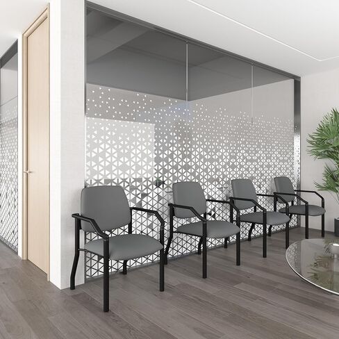 كرسي غرفة استقبال الضيوف من Boss Office Products بسعة وزن 300 رطل، رمادي in Saudi Arabia