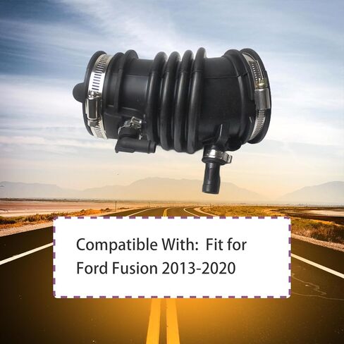 مجموعة خرطوم دخول هواء المحرك متوافقة مع Ford Fusion 2013-2020 2.5L أنبوب مرشح مدخل الأنبوب، استبدال DS7Z-9B659-B DS7Z9B659B in Kuwait