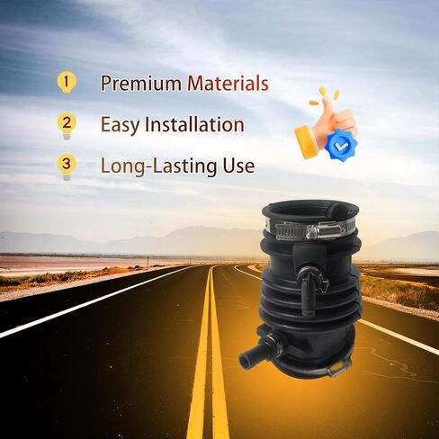 مجموعة خرطوم دخول هواء المحرك متوافقة مع Ford Fusion 2013-2020 2.5L أنبوب مرشح مدخل الأنبوب، استبدال DS7Z-9B659-B DS7Z9B659B in Kuwait