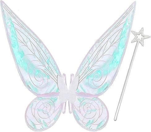 Fairy Wings, Butterfly Wings for Women Adults Fairy Costume Accessories for Halloween Cosplay Dress up Party in Saudi Arabia