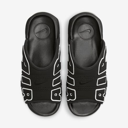 Men's Black Air More Uptempo Slides by NIKE in Saudi Arabia