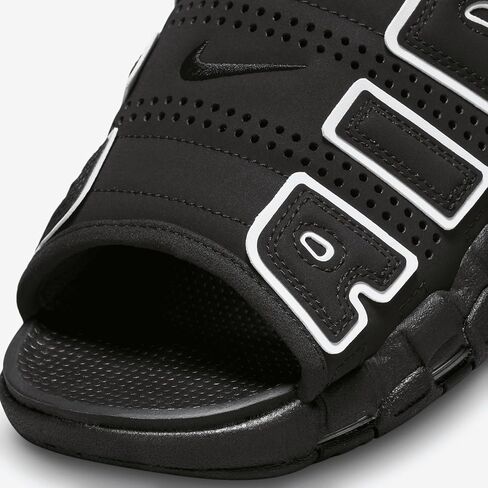 Men's Black Air More Uptempo Slides by NIKE in Saudi Arabia