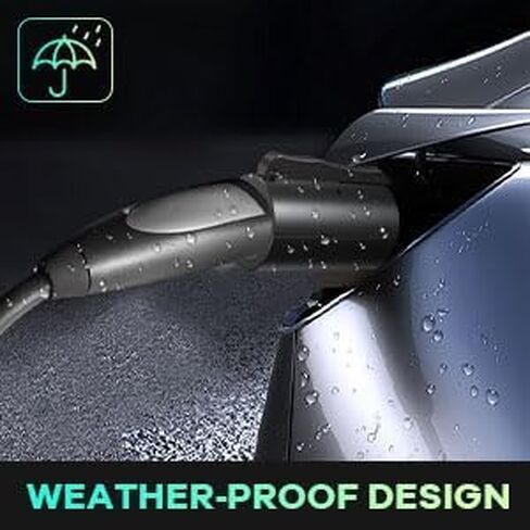 أفي | محول NACS إلى J1772 | مثالي لشحن BMW وRivian وFord وChevy وVolvo وMercedes EV | لا تتعثر أبدًا مرة أخرى مع هذا المحول متعدد الاستخدامات in Kuwait