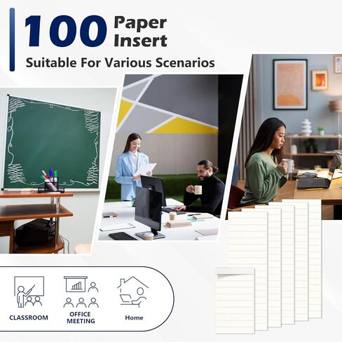 100 قطعة من مجلد الملفات المعلقة، إدراجات ورقية مقاس 3-1/2 بوصة باللون الأبيض الفاتح، إدراج بطاقات سميكة لتعليق المجلد (3.5 × 0.6 بوصة) (لا تتضمن علامة التبويب) in Kuwait