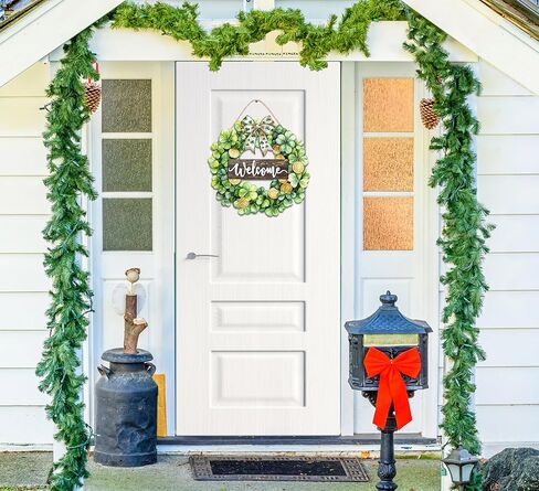 ديكورات عيد القديس باتريك إكليل باب شامروك خشبي لعلامة الترحيب بالباب الأمامي، علامة تعليق ديكور القديس باتريك لمزرعة في الهواء الطلق داخلي شامروك البرسيم الربيع ديكور جدار المنزل in Kuwait