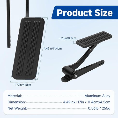 دواسة غاز، دواسة خانق، دواسة تسريع متوافقة مع تشيفي، فورد، قضيب شارع موبار، قضيب الجرذ (مع مفتاح الربط المتضمن) in Kuwait