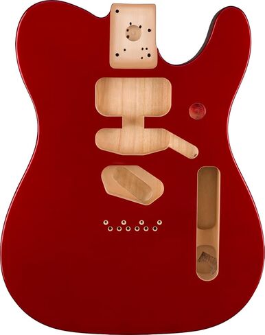 Fender Deluxe Series Telecaster Body, Alder, Candy Apple Red in Saudi Arabia