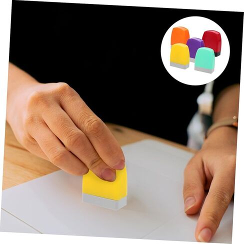 STOBOK 5 قطعة اسم ختم صنع أداة DIY بها بنفسك ختم حالات ختم صياغة المواد سميكة لوحة الصورة الدقة تطبيق واسع موثوقة وسهلة الاستخدام in Kuwait