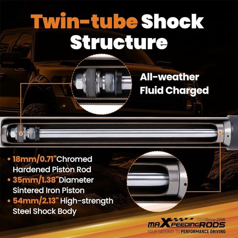 مثبت التوجيه المزدوج من maxpeedingrods لسيارة دودج رام 1500 4WD 1994-1999، لرفع التعليق 2 بوصة أو أكثر، إصدار G1 in Kuwait