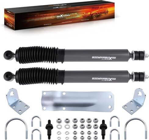 مثبت التوجيه المزدوج من maxpeedingrods لسيارة دودج رام 1500 4WD 1994-1999، لرفع التعليق 2 بوصة أو أكثر، إصدار G1 in Kuwait