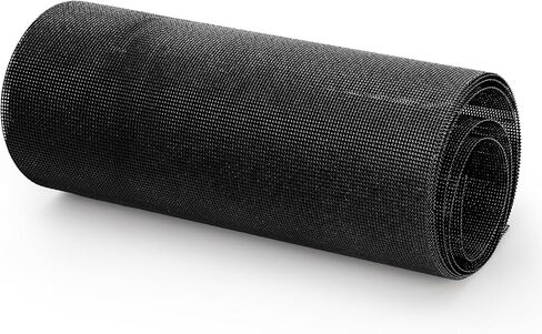 Jucoan 86"x13" 304 Stainless Steel Car Grill Mesh, 12 Mesh 0.6mm Wire Dia, Multifunctional Automotive Grille Insert Mesh Sheet for Radiator Guard, Bumper Protection, Hood Vent, DIY Craft, Black in Kuwait