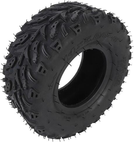 إطار عجلة أمامية مقاس 14 × 5.00-6، إطار مطاطي بدون أنبوب مقاس 6 بوصة مع تقنية الجر المحسنة، لدراجة ATV Quad Off Road Go Kart الصغيرة in Kuwait