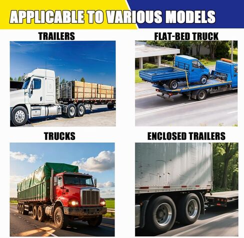 5 Pack Bolt on Winch for Flatbed Trailer Truck Fit 50 feet and 4 inches of Truck Straps, Galvanized Trailer Winch 5400Lbs Load Limit, 16200Lbs Capacity Bolt-on Winches Flatbed Tie-Down in Kuwait