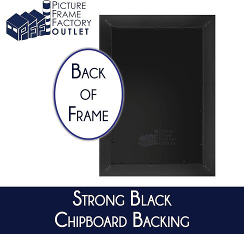 إطار أحجية PFFO مقاس 16 × 20، طراز إسبرسو مسطح حديث مقاس 1.25 بوصة، زجاج شبكي شفاف، دعم قوي، أدوات تعليق على الحائط متضمنة - عرض للألغاز أو الأعمال الفنية أو الملصقات أو الصور in Kuwait