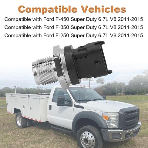 مستشعر ضغط حقن الوقود WATERWICH متوافق مع Ford F-250، F-350، F-450، F-550 Super Duty 2011 2012 2013 2014 2015 6.7L V8 استبدال BC3Z-9F838-A BC3Z9F838A in Saudi Arabia