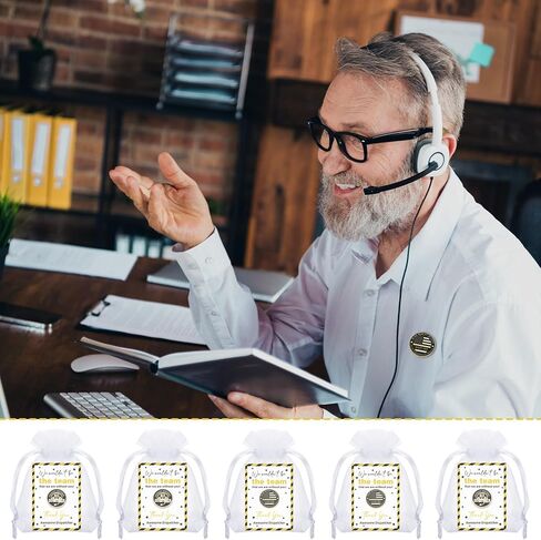 Landical 48 Pcs Dispatcher Appreciation Week Pins Bulk Dispatcher Appreciation Party Favors 9-1-1 Thank You Gift Challenge Coin Telecommunicator Week Gift (Classic) in Saudi Arabia