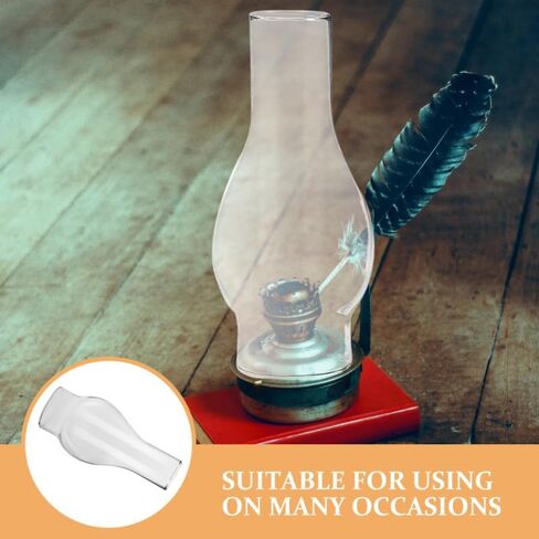 Kerosene Lamp Glass Shade Replacement Clear Vintage Hurricane Lamp Globe for Oil Chimney Restoration in Saudi Arabia