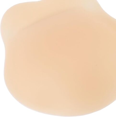 Dioche Silicone Pasties Pasties 1 Pair Silicone Reusable Adhesive Cover with Cute Rabbit Ears Design for Party Banquets and Daily Wear - Deep Skin Tone, Diameter: 13cm / (Light Skin) in Saudi Arabia