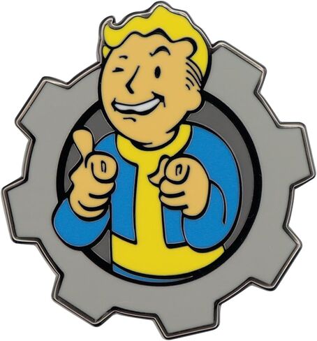 شارة دبوس كاريزما بوي إصدار محدود من Fallout in Saudi Arabia