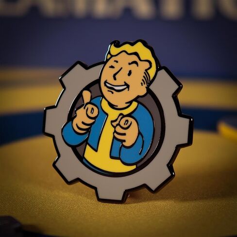 شارة دبوس كاريزما بوي إصدار محدود من Fallout in Saudi Arabia