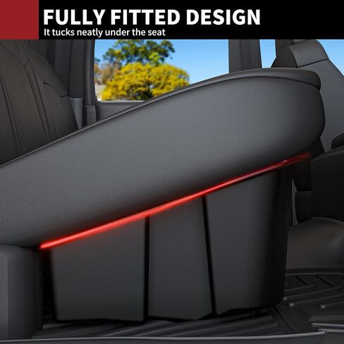 YITAMOTOR Rear Under Seat Storage Box Fit 2019-2026 Chevy Silverado/GMC Sierra 1500 Double Cab & Crew Cab, 2020-2026 2500HD/3500HD, Upgraded Truck Organizer Underseat Storage Tool Box in Saudi Arabia